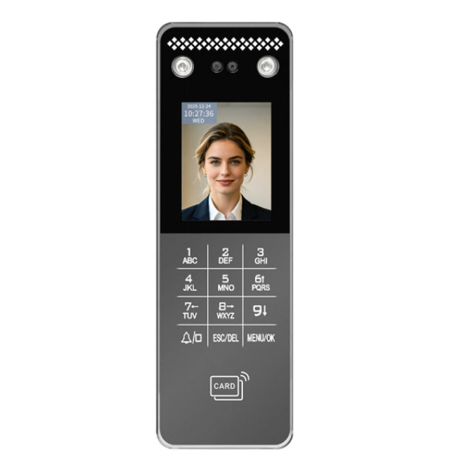 AZ802 Self-service Slim Metal Face Recognition Access Control